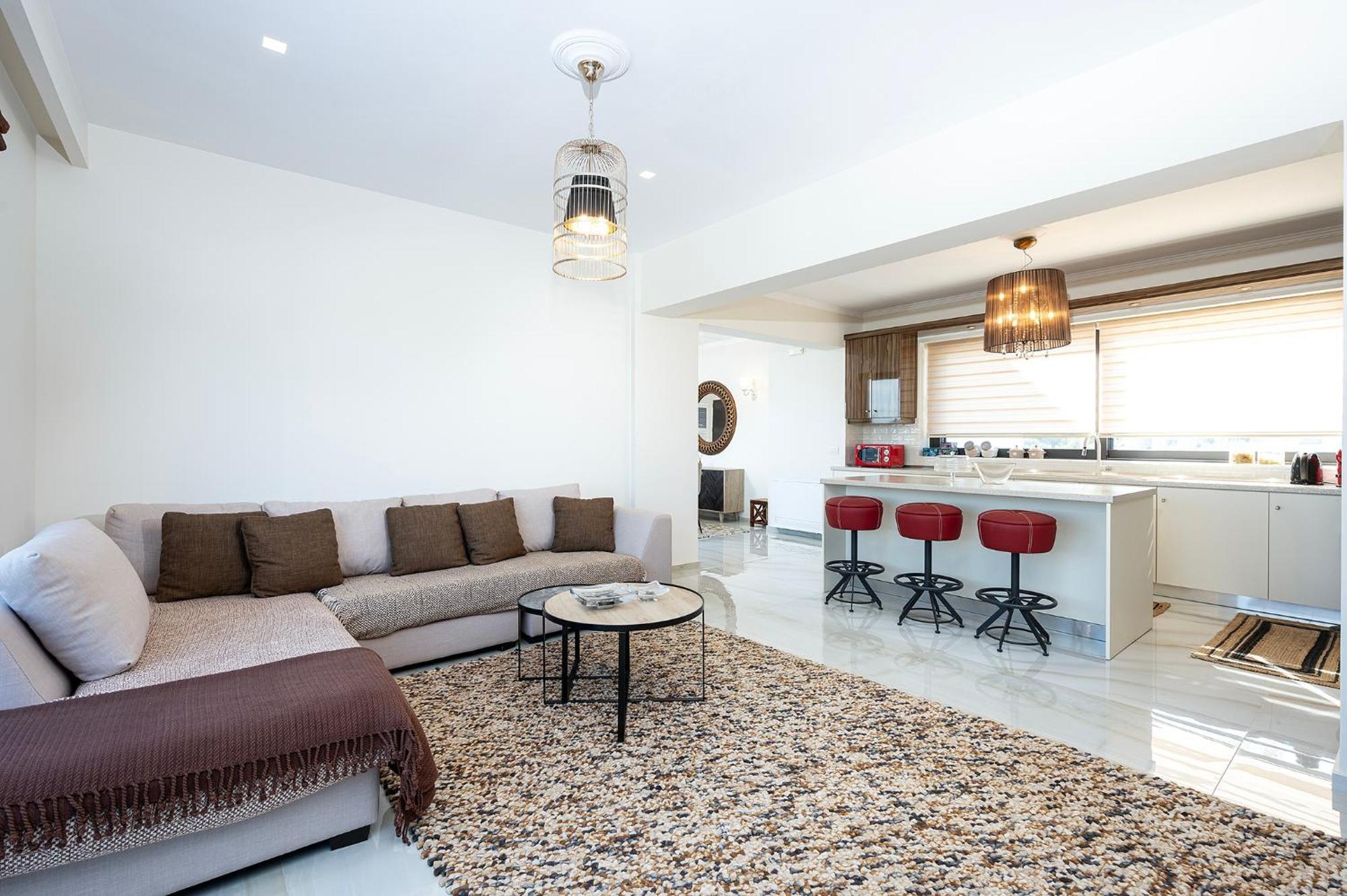 Olive Green Haven-3Br-Private Parking-Balcony Kos Town Ngoại thất bức ảnh